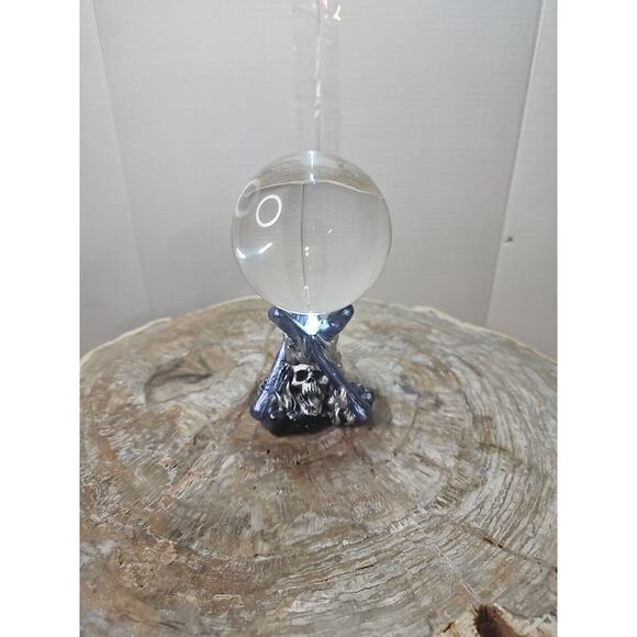 100mm K9 Clear Photography Crystal Ball Sphere Decoration Lens Photo + Stand - Picture 6 of 13